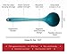 StarPack Basics XL Silicone Ladle Spoon (13.5