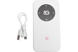 EBTOOLS 5G Mobile Hotspot, Portable WiFi 6 Router with 2.77Gbps Download Speed for Travel in 200 Countries, No SIM Card Neede