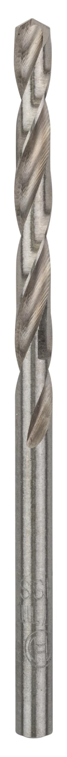 Bosch 10x PRO Metal HSS-G Twist Drill Bit Standard Length (for Non-ferrous metals, Steel, Ø 4,70 mm, Professional Accessory Rotary Drill/Drivers)