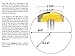 YONICO Horizontal Crown Router Bit 2.22-Inch Radius 1/2-Inch Shank 16171