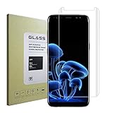 VAGAVO Galaxy S8 Screen Protector,[Case Friendly][Scratch Resistant][3D Curved] HD Clear Glass Screen Protector for Samsung Galaxy S8-Clear