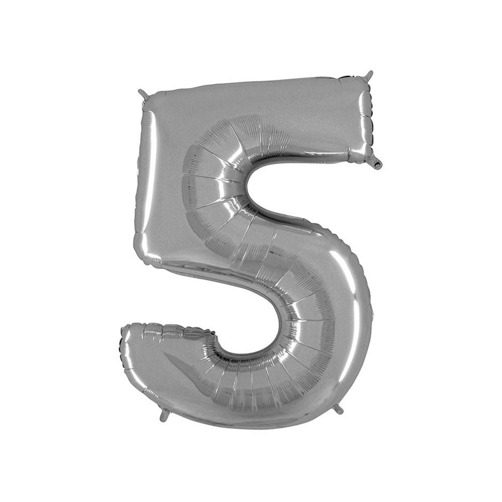 Grabo Number 5 Midiloon Mini Single Pack, Length- 14 Inch, Colour- Silver