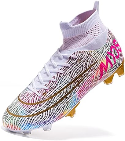 JIEBUNIAO Men's Soccer Boots Cleats Professional Spikes Women Turf