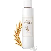 Rice Toner for Face, Rice Hydrating Face Toner for Women & Men, Lightweight Facial Moisturizer Targets Dryness, Dullness, Str