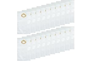 HogarTech 49-90-2016 Fleece Dust Bags for Milwaukee M12 Fuel 1.6 Gallon & 2.5 Gallon Wet/Dry Vacuum (0960-20, 0960-21, 0970-2