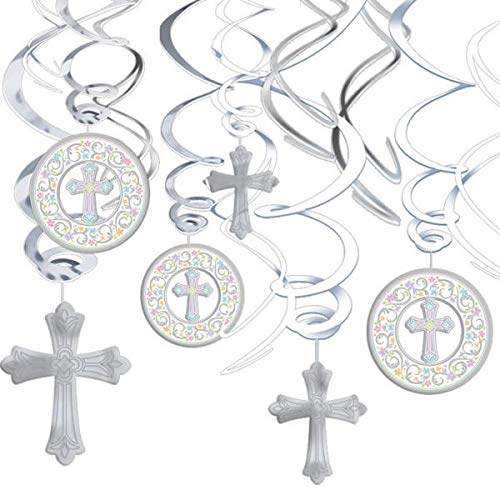 Inspirational Religious Party Supplies And Decorations For Baptism Confirmation Holy Communion Dedication Themed Plates… - Image 5