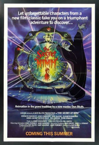THE SECRET OF NIMH * 1SH ORIG MOVIE POSTER 1982