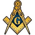 ProSticker 909 (One) 3\" X 6\" Masonic Series Freemason...