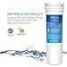 EcoAqua EFF-6017A Replacement for Fisher & Paykel 836848, 836860, 862284, E404BRXFDU, E522B, E402B, E442B, RF90A180DU, RF402B, WF60, WF296, Refrigerator Water Filter, 3 Pack
