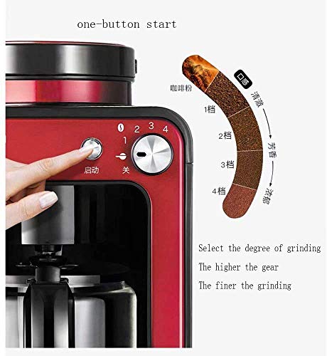 Kaffeemaschine nach Hause kleine Mini-Filterkaffeemühle, 600W, 580ML – Bild 5