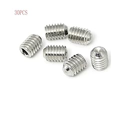 M4 x 6mm Stainless Steel Socket Set Screws Hexagon