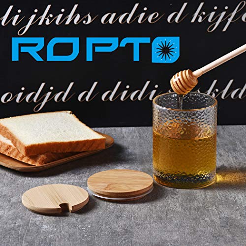 4 PACK - 6" Inches nature Wooden Honey Dipper Drizzler Stirring Stick, Spoon Rod Muddler Dispense Se 4 PACK - 6" Inches nature Wooden Honey Dipper Drizzler Stirring Stick, Spoon Rod Muddler Dispense Se