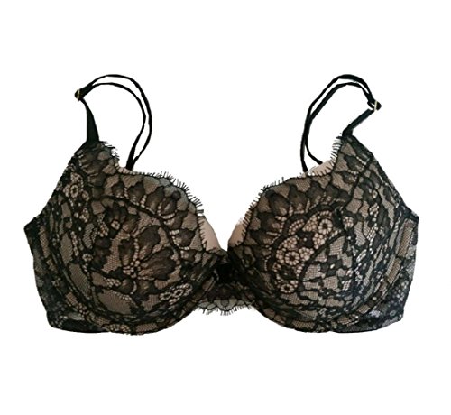 Victorias Secret, Very Sexy Push-up Bra Black Lace (32DDD)