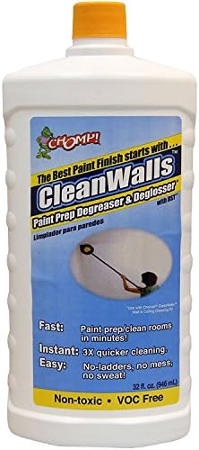 Chomp CleanWalls paint prep degreaser &amp; deglosser 32oz