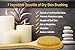 Dry Brushing Body Brush - Dry Brush & Bath Brush Combination - Natural Bristle Brush for Remove Dead Skin Toxins Cellulite, Improves Lymphatic Functions,Stimulates Blood Circulation