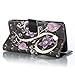 Firefish Galaxy J7 V Case / Galaxy J7 Perx Case / Galaxy J7 Sky Pro / J7 Prime / Galaxy Halo / J7 2017 Case, Magnetic PU Wallet Cover Durable Stand Cover Credit Card Holder Birthday Gift-Purple
