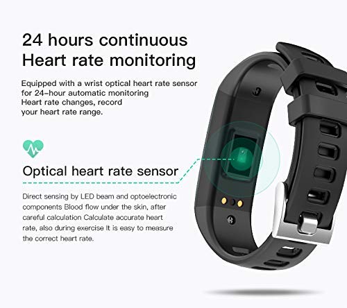 smaate Fitness Tracker as Christmas Gifts for Women, Teen Girls, Mom or Grandma, Heart Rate Monitor Watches for Mother, Color Screen, Message Read on Wrist, Pedometer, Alarm, Waterproof G26S Purple