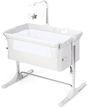 gymax 5 in 1 portable bassinet