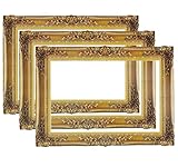 D-Mcark Vintage Photo Booth Props Picture Frame (Pack of 3)