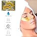 Anti Aging Eye Mask Gold Eye Mask Eye Pads Under Eye Wrinkle Reducer Crystal Collagen Gold Powder Eye Mask 24 karat gold eye treatment mask Eye Wrinkle Mask Eye Gel Best Eye Mask Eye patches 15 count