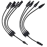 SolarEpic Y Branch Connectors Solar Panel Parallel Connecting Cable