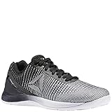 Reebok Women's CROSSFIT Nano 7.0 Track Shoe, White/Black/Silver Metallic, 8 M US
