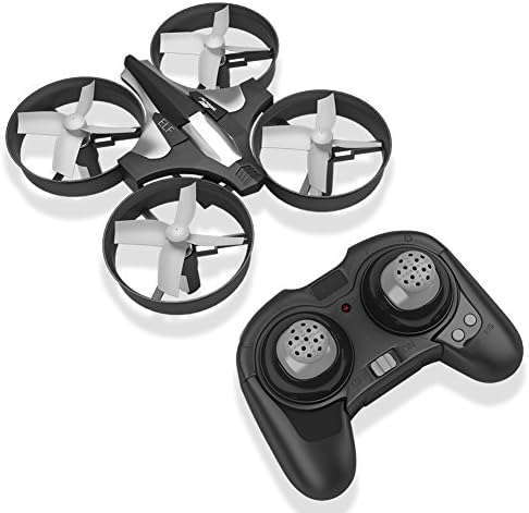 RCtown Mini Drone, 2.4GHz 4CH Mini UFO Quadcopter, Drone with 6-Axis Gyro Headless Mode Remote Control Nano Quadcopter (Black)