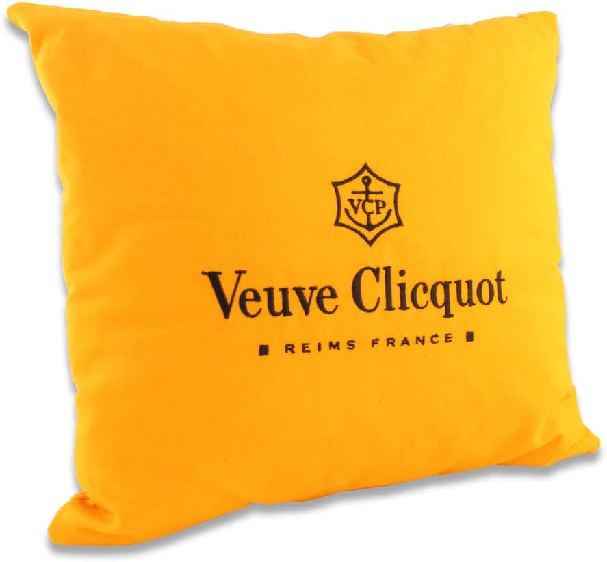 Veuve Clicquot VCP Ponsardin Yellow Pillow Amazon.co.uk Kitchen & Home