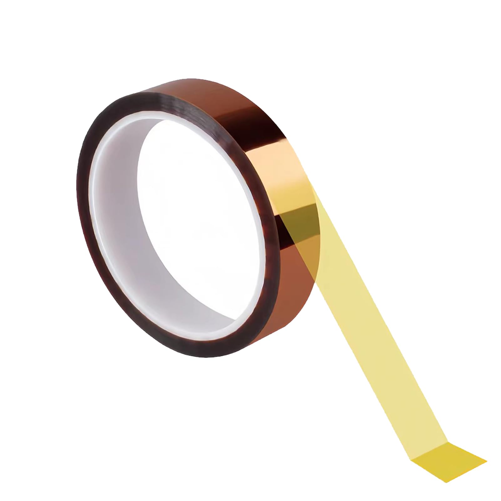 Fascetta Polyimide Heat Tape 10mm X 33 M 100ft - High Temperature Resistant Film for Soldering, 3D Printer, Sublimation Heat Transfer