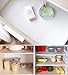 Yolife Shelf Liner for Kitchen, Washable Non-Slip Drawer Cupboard Liner, Adjustable Odorless Refrigerator Mats, Easy to Clean 11.859inch (Transparent)