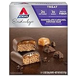 Atkins Endulge Treat, Chocolate Caramel Mousse Bar, 5 Bars