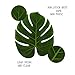 Tropical Palm Leaves Jungle Party Decorations Plant Imitation Leaf for Hawaiian Luau Birthday Hula Theme Party Supplies(48PCS)