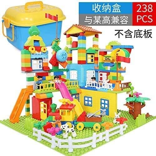 Leilims Blocks For Baby Squeeze Soft Children'S Building Blocks, 238 Pieces Of Educational Toys For Boys And Girls jenga for kids
