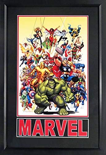 Marvel Avengers Classics No.1 Cover: Hulk Classic Poster Print (SGA Impact Series) Framed