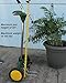 Potted Plant Mover Dolly to Carry Heavy Pots with Flat Free Wheels
