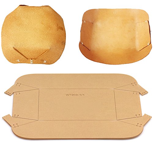 Fujiyuan 1 pcs Tool basket Acrylic DIY template Pallet Pattern for Leather worker Craft Handmade Hobby