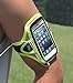Tune Belt Armband for iPhone SE, 5, 5s, 5c & iPod Touch 6, 5 - Great for Running, Jogging & Sports for Men & Women – Ultra Reflective, Sweat-Resistant Design [Yellow]