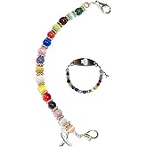 Hidden Hollow Beads Women's 6.5 inch Medical Alert ID Interchangeable Replacement Bracelet, Identification vital info tag(Multi Cancer Awareness