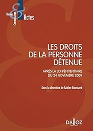 Les  droits de la personne détenue