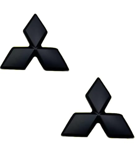 Amazon.com: Genuine Mitsubishi OE Triple Diamond Emblem RED