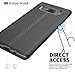 Galaxy Note 8 Case, cresawis Lightweight Ultra Slim Thin Carbon Fiber Scratch Resistant Shock Absorption Soft TPU Protective Cover For Samsung Galaxy Note8 [BLACK]