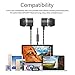 Earphones, CHSMONB Bass Stereo Earbuds Headphones,In Ear Headphones with Mic and 3.5mm Audio Portfor SmartPhones Laptop Tablets MP3 Players.