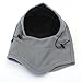 Miracu Heavyweight Balaclava Windproof Ski Face Mask Winter Fleece Hat/Hood Outdoor for Men, Women and Children ,Gray & Black,One Size