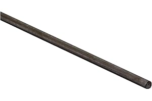 NATIONAL HARDWARE Stanley National N301-150 301150 Wieldable Round Rod, 1/4" Diagonal X 36" L, Cold Rolled Steel