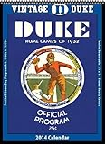 Duke Blue Devils 2014 Vintage Football Calendar by Asgard Press (2013-08-01) by
