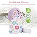 Baby Teething Mittens, Fansteck [2 Pack] Soothing Teether Toy for Teething Pain Relief, Prevent Scratching Gloves, BPA-Free, Soft, Durable, Cute, Unisex for 3-12 Months Baby (Purple)