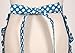 KAF Home Child's Hostess Extra Long Ties – Adjustable Bib Cupcake Apron-Machine Wash-Used in Kitchen, Gardening, Multicolor