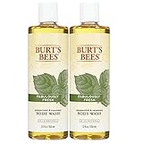 Burts Bdy Wsh Fabulously Size 12z Burts Body Wash Peppermint & Rosemary 12z