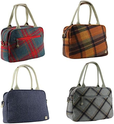 Ladies Unique And Stylish Tweed Tote Shoulder Bag In Assorted Colours