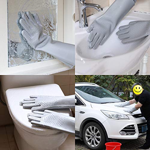 image for Ourcherish Silicone Gloves Brush Pair, Easy to Clean Kitchen a Variety